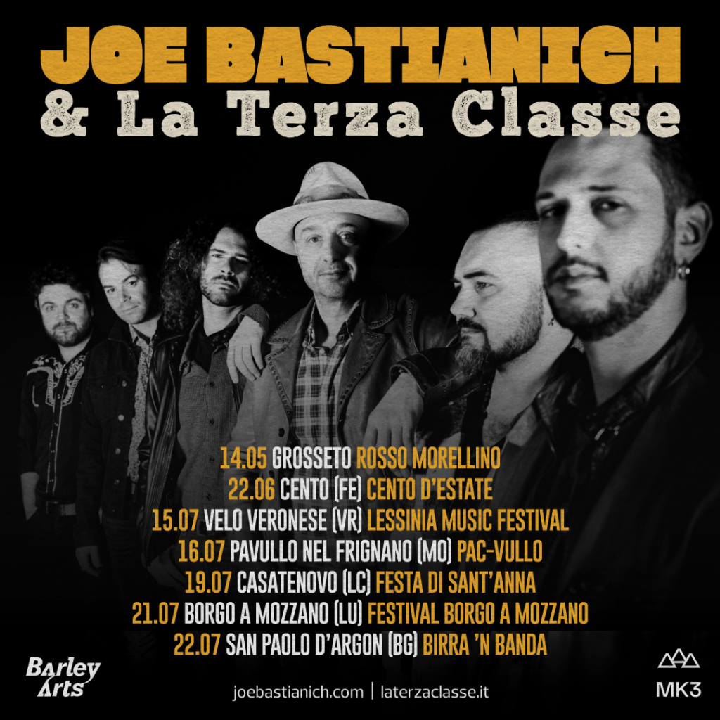 joe bastianich tour estivo 2023