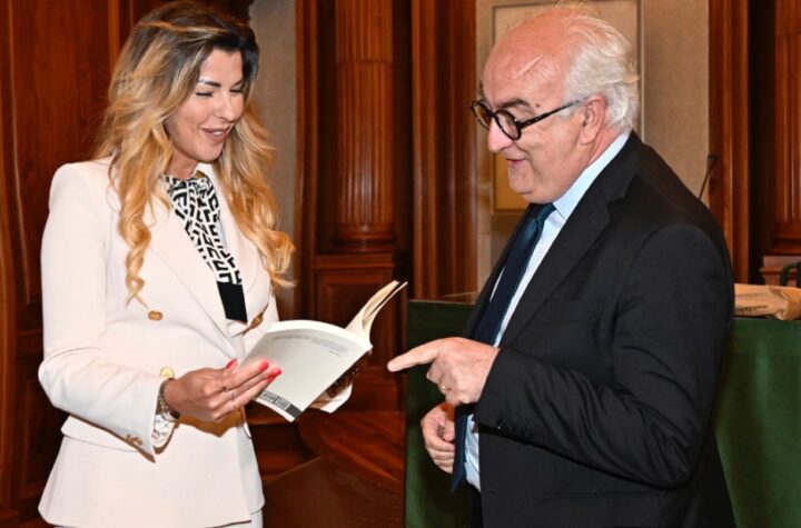 Claudia Conte in Senato