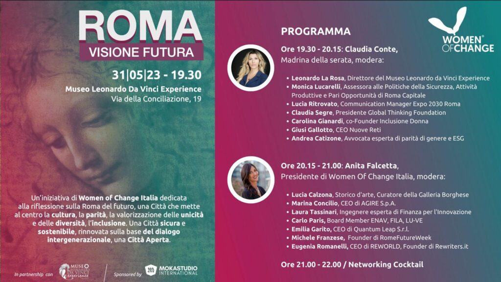 Women of Change con Claudia Conte