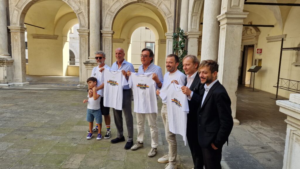 La presentazione della Pride Run in Comune a Padova